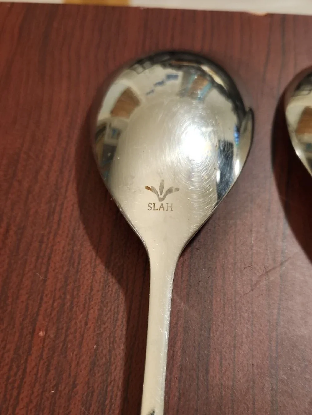 Southern Living @ Home Camden collection salad serving utensils with faux mother